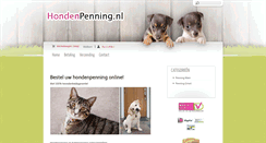 Desktop Screenshot of hondenpenning.nl